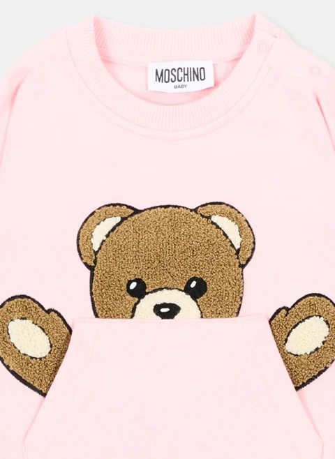 Спортен комплект с Teddy Bear' мотив Moschino Kids — снимка 4