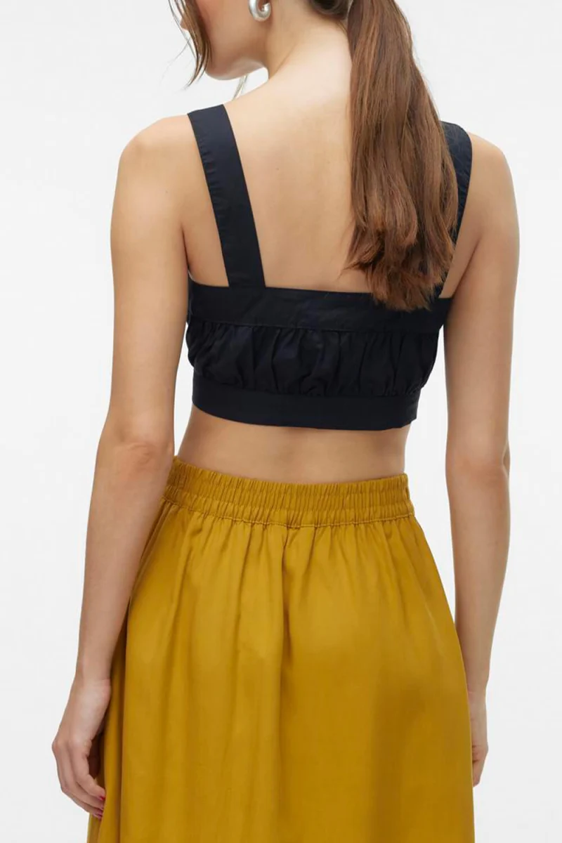 Top Vmkarmren Sl Crop Top Vma 10306764 C-N10 black — снимка 2