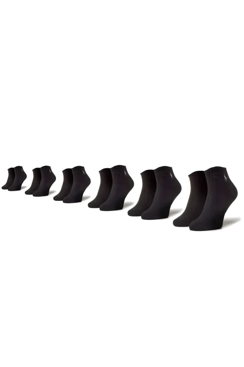 Чорапи (Pack of 6) Lc Pp-Socks 449723765001 001 black — снимка 2