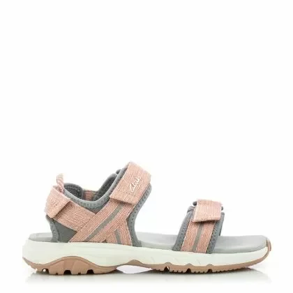 Сандали Момичета CLARKS – 26164766 Expo Sea O. Pink Combi