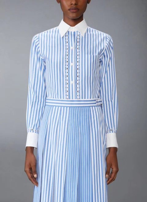 Раирана риза 'Awning' Thom Browne — снимка 1