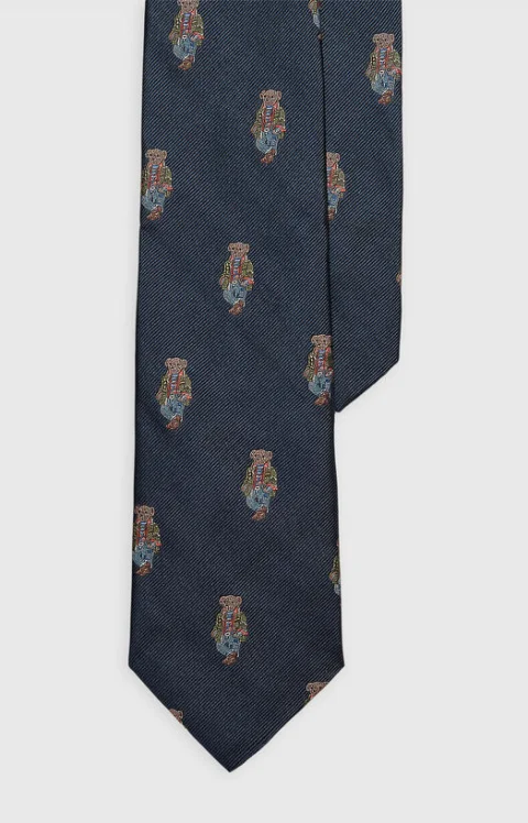 Вратовръзка с Polo Bear бродерия