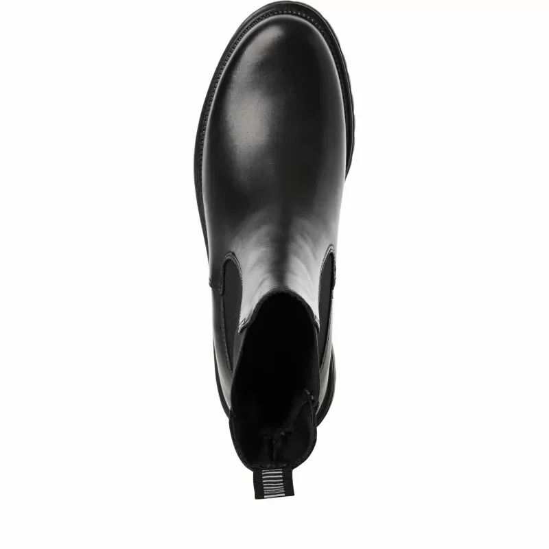 Дамски Равни Боти TAMARIS – 1-25427-41-001 BLACK — снимка 5