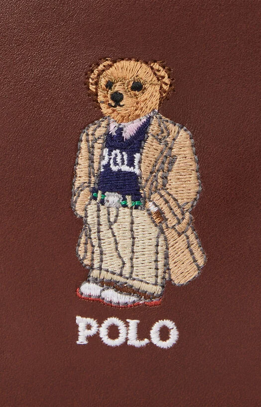 Кожено портмоне с POLO BEAR — снимка 4
