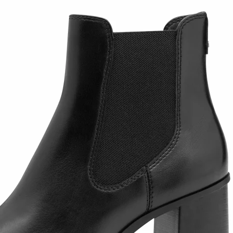 Дамски Боти На Ток TAMARIS – 1-25371-45-020 BLACK MATT — снимка 4
