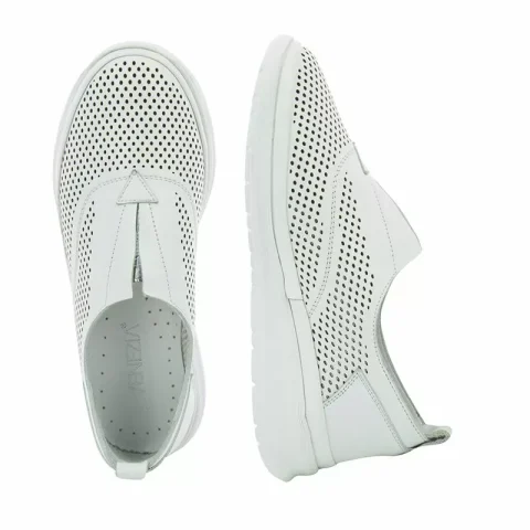 Дамски Ежедневни VENEZIA – 154-56 LEATHER WHITE — снимка 5