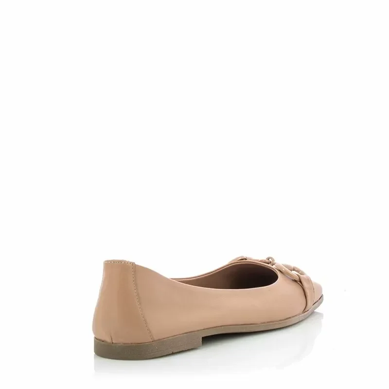 Дамски Балерини CARLO FABIANI – M.23030 ZB R543 NUDE — снимка 2