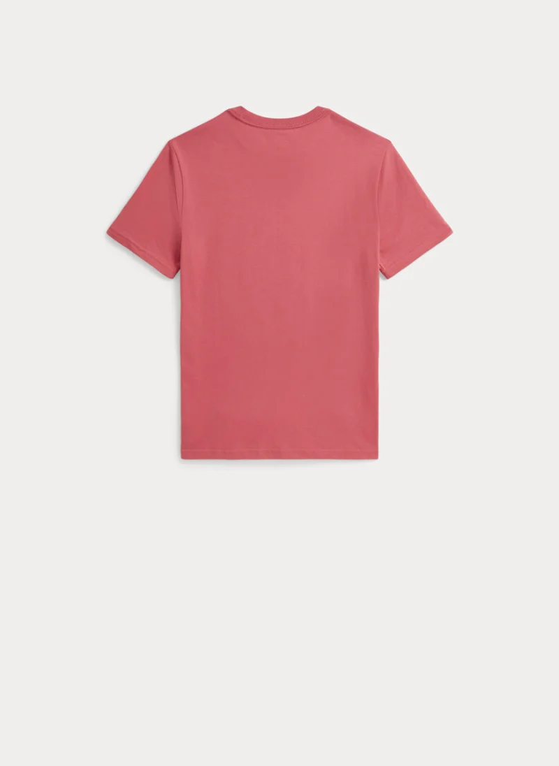 Тишърт с принт 'Polo Bear' Ralph Lauren Kids 7-14 — снимка 2