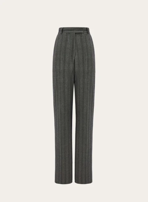 Панталон `Tailored in chevron` Ferragamo — снимка 7