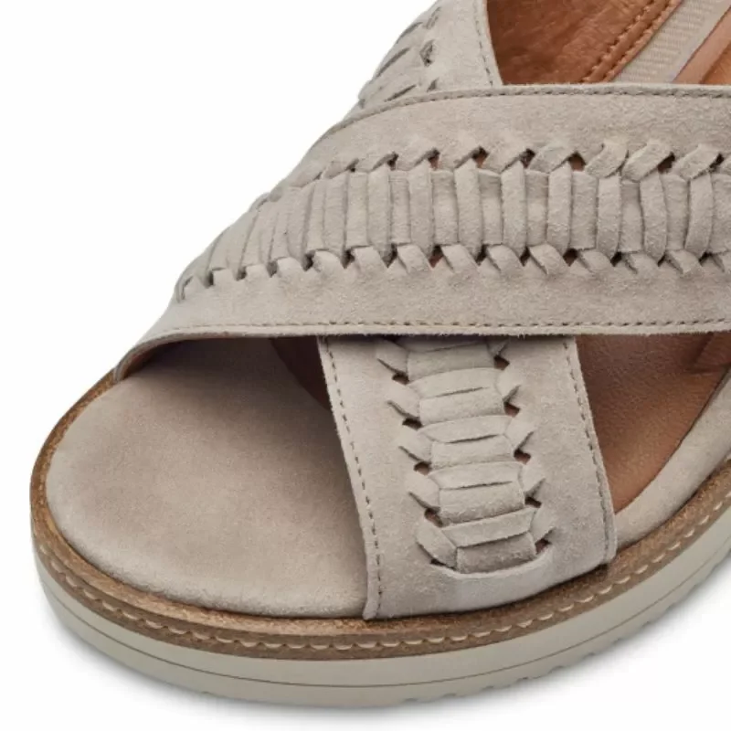 Дамски Сандали На Платформа TAMARIS – 1-28213-42-204 LIGHT GREY — снимка 4