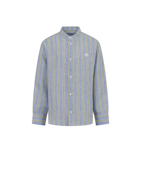 Раирана риза от лен Etro Kids