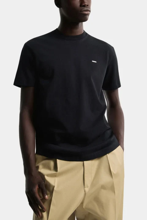 T-Shirt S74GD1522D20106 900 black — снимка 2