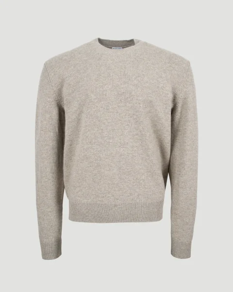 Cashmere Jumper in Desert Beige