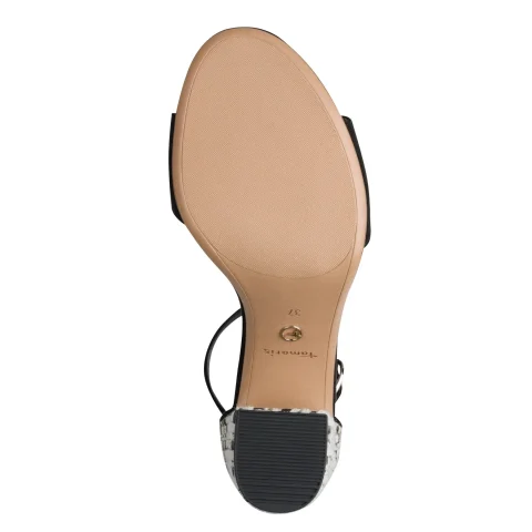 Дамски Сандали На Ток TAMARIS – 1-28356-42-0D8 BLACK COMB — снимка 6