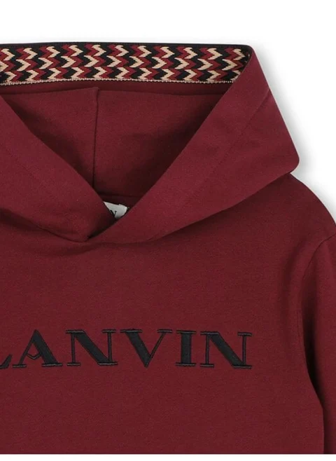 Суитшърт с лого Lanvin Kids — снимка 3