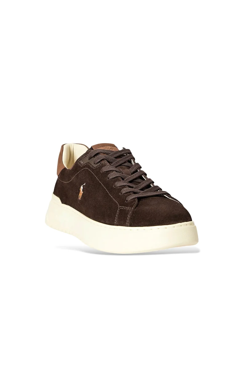 Sneakers Rlite Court 809P15729001 dark chocolate/tan — снимка 2