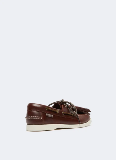 Кожени мокасини 'Boat' Weekend Max Mara Wkadockside2 — снимка 6