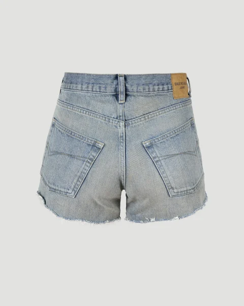 Mini Shorts in Light Blue — снимка 3