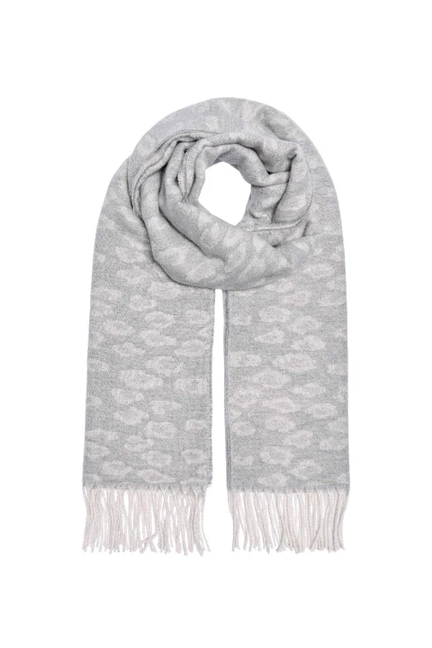 Шал Onlclarisa Animal Soft Scarf 15350130 11-0809 TCX ecru
