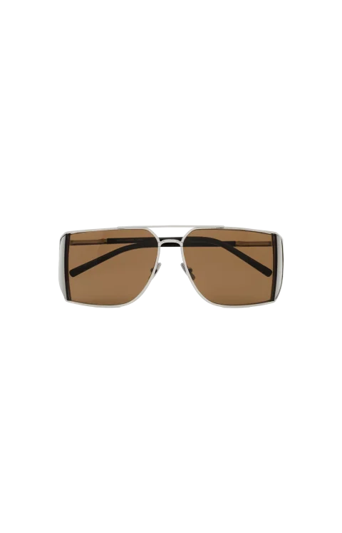 SL 750 Sunglasses in Silver and Brown