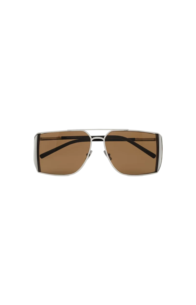 SL 750 Sunglasses in Silver and Brown