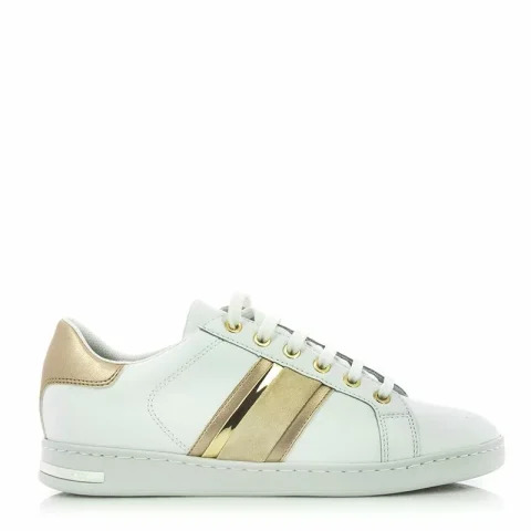 Дамски Сникърс GEOX – D361BE 239 D JAYSEN WHITE/LT GOLD
