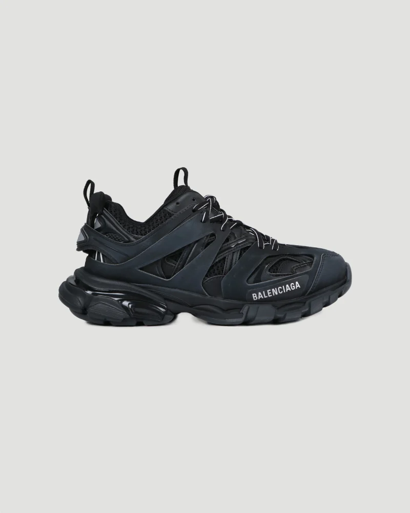 Track Sneakers in Black