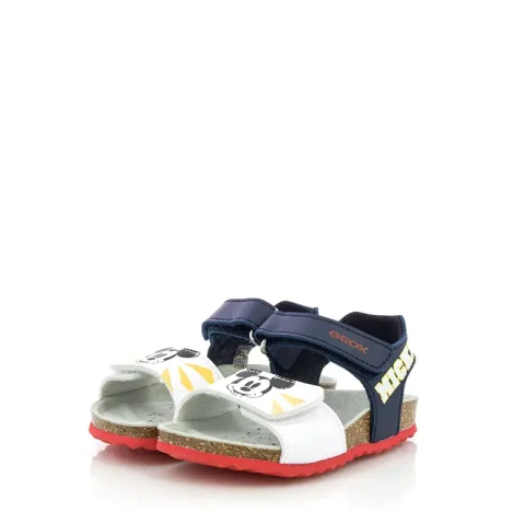 Сандали Момчета GEOX – B152QC 000BC B SANDAL CHALKI BOY NAVY/WHITE — снимка 3