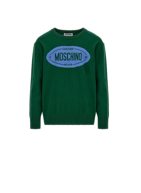 Пуловер с лого Moschino Kids