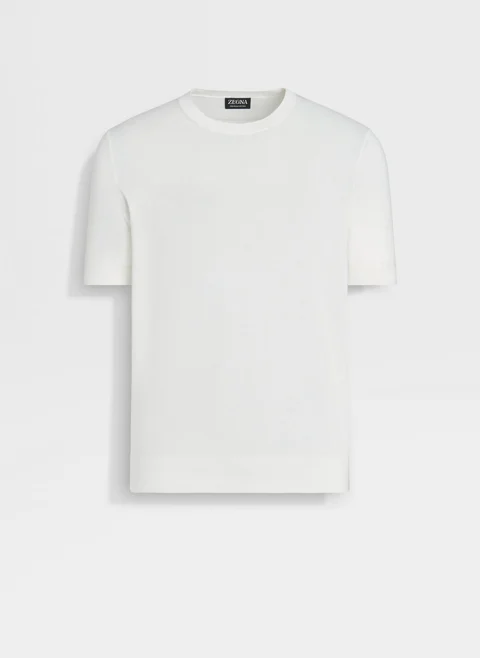 Тишърт от фино плетиво Zegna — снимка 5