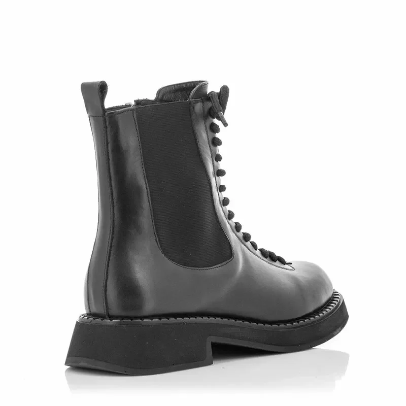 Дамски Кубинки CARLO FABIANI – 2388 URBANISTA BLACK — снимка 2