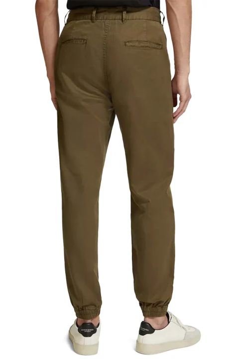 Панталон Relaxed Fit Garment-Dyed Chino Jogger 176709 SC6895 algae — снимка 2