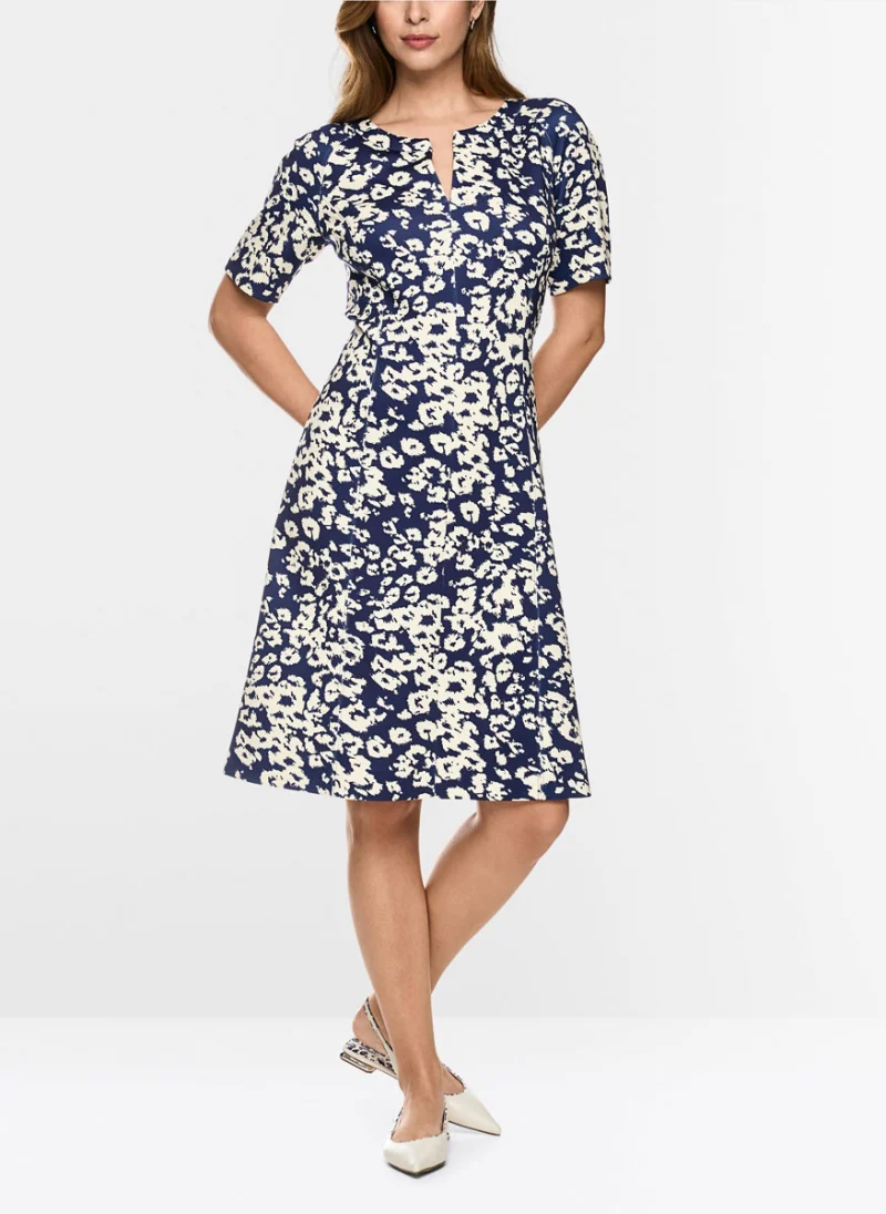 Рокля с цялостен принт Marc Cain Collections