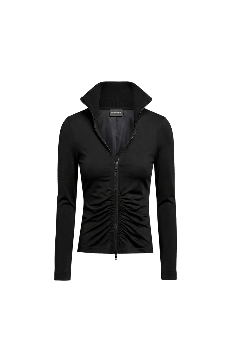 Bra Cup Zip-Up Jacket
