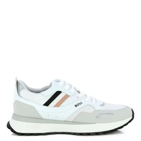 Мъжки Сникърс BOSS – 50498280 JONAH RUNN MX N WHITE