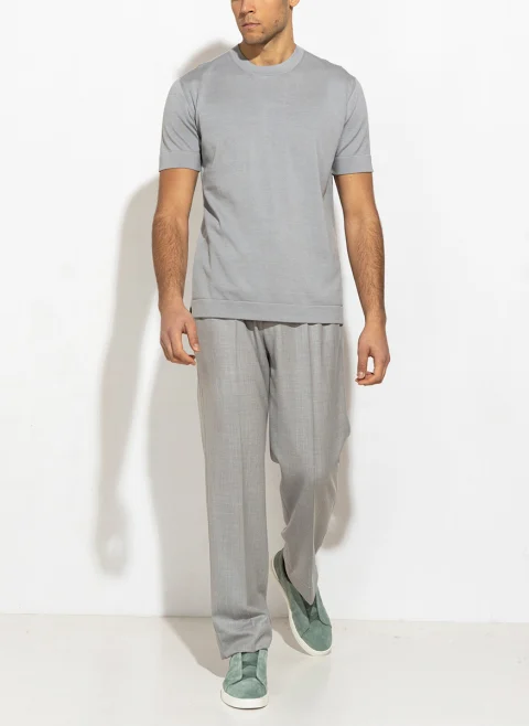Блуза от фино плетиво Brioni — снимка 6