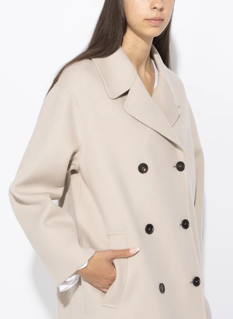 Миди палто от фина вълна 'S Max Mara Smmmagnolia — снимка 6