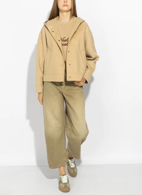 Яке от фина вълна Weekend Max Mara Wkdridente — снимка 2