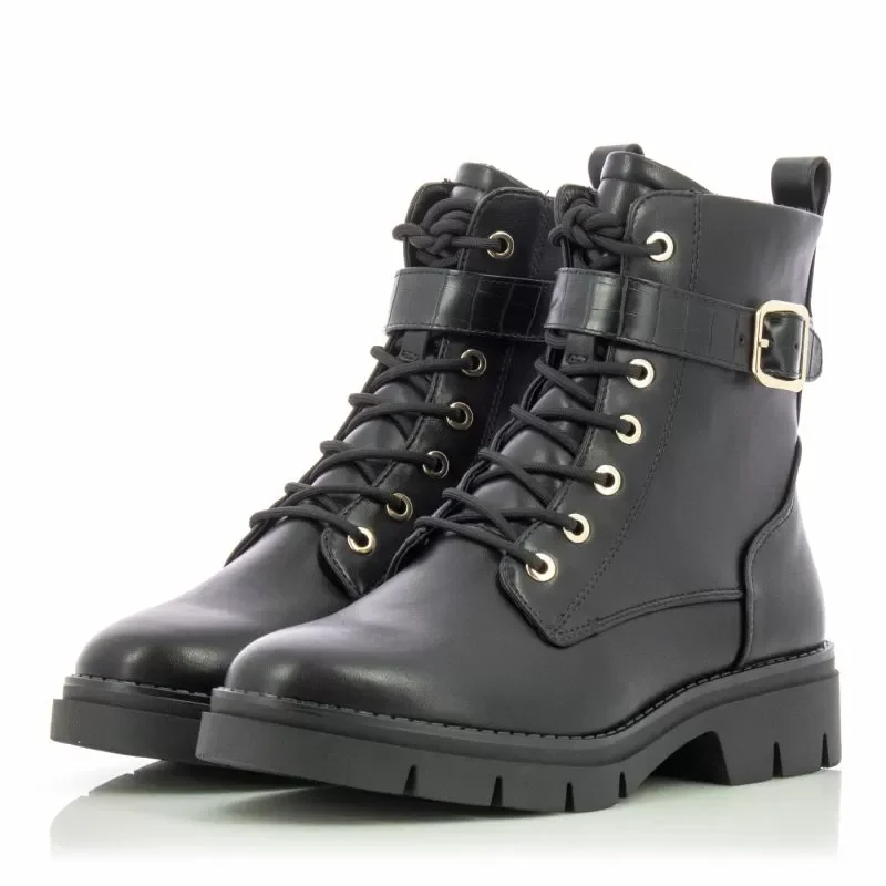 Дамски Кубинки TAMARIS – 1-25289-41 001 BLACK — снимка 3