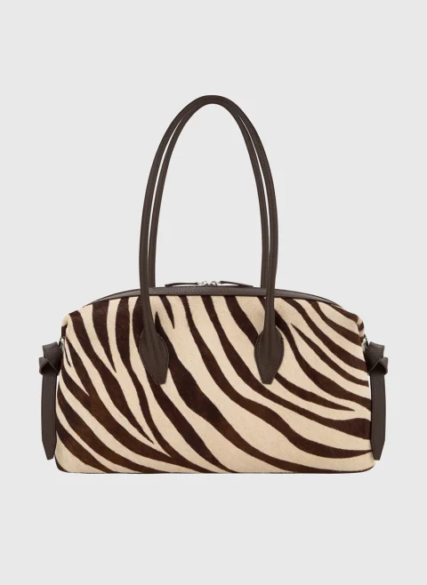 Чанта с 'pony' ефект 'Brioche Duffle' Yuzefi