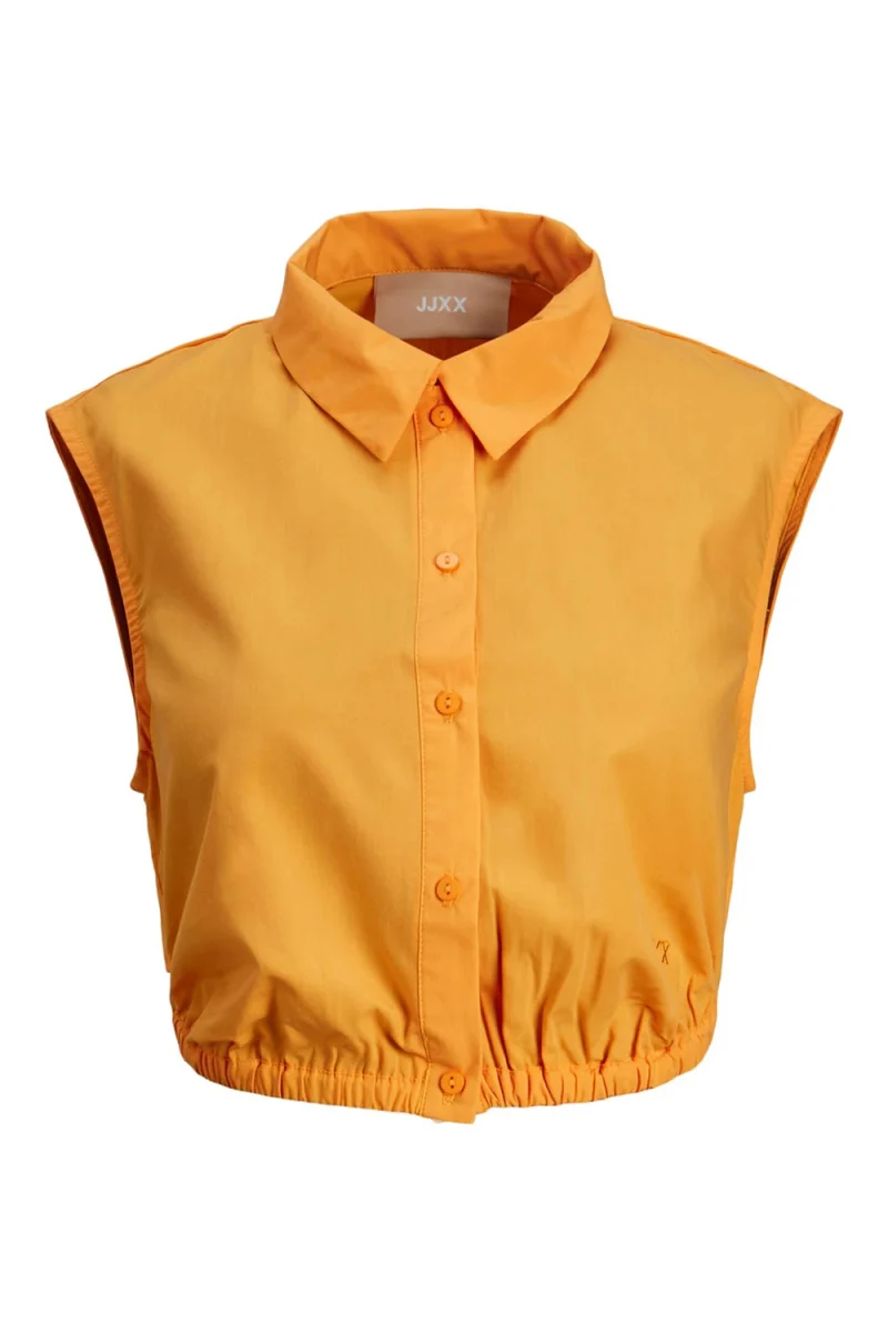 Риза Jxroe Mission Sl Cropped Shirt 12234997 14-1050 TCX marigold