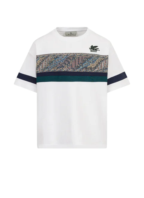 Тишърт с принт Etro Kids