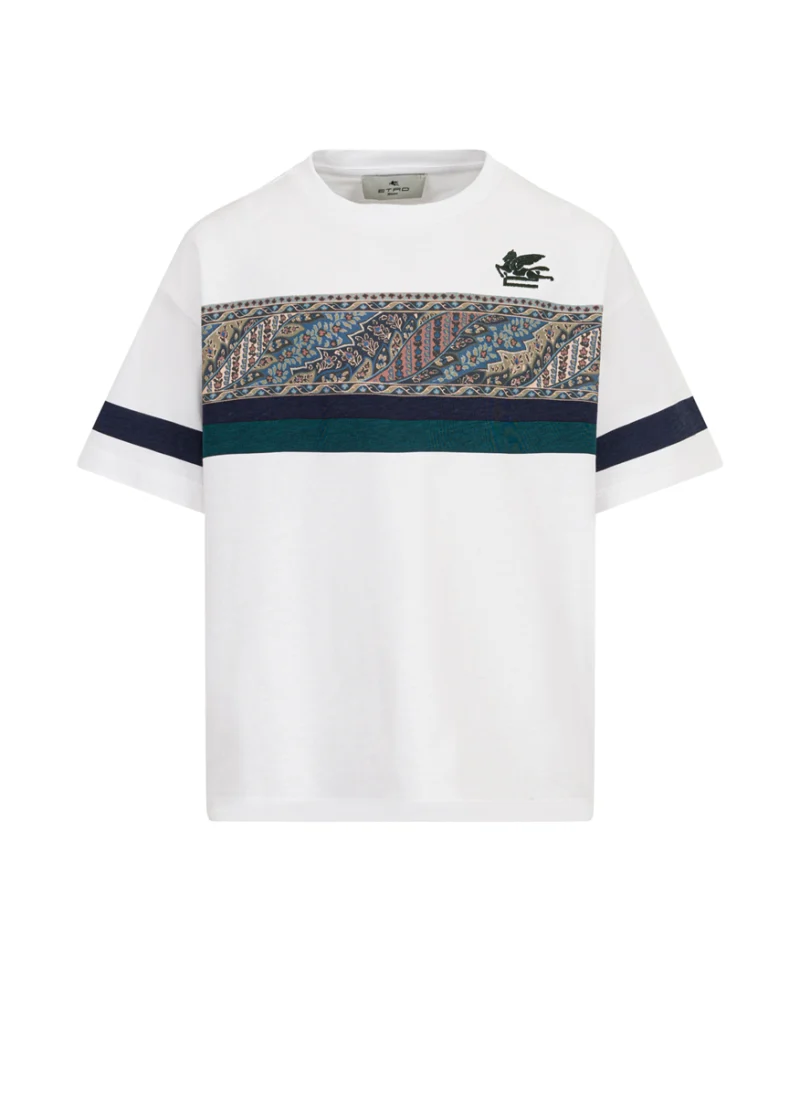 Тишърт с принт Etro Kids
