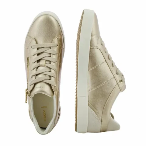 Дамски Сникърс GEOX – D366HE D BLOMIEE LT GOLD/LT SAND — снимка 5