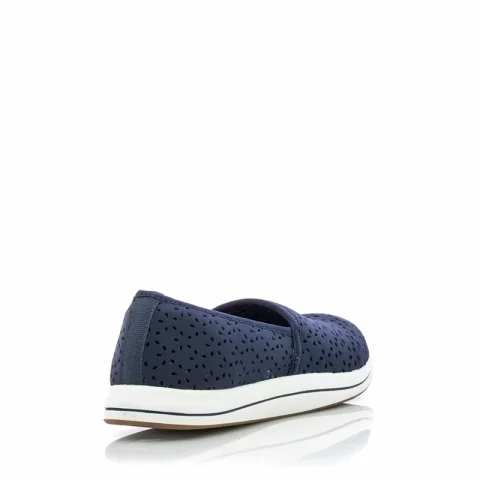 Дамски Гуменки CLARKS – 26172506 BRINKLEY EMILY NAVY — снимка 2