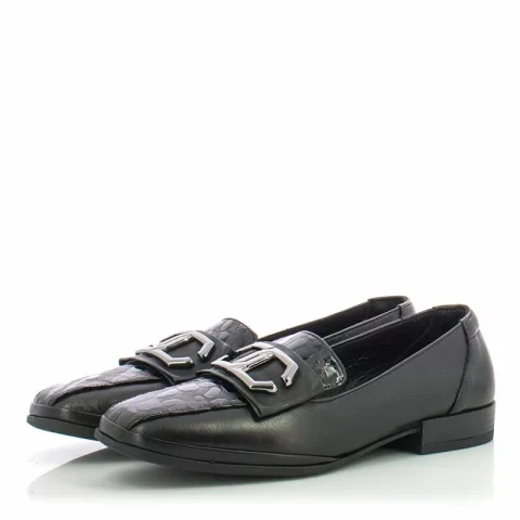 Дамски Мокасини VERONELLA – 045-5433 BLACK — снимка 2
