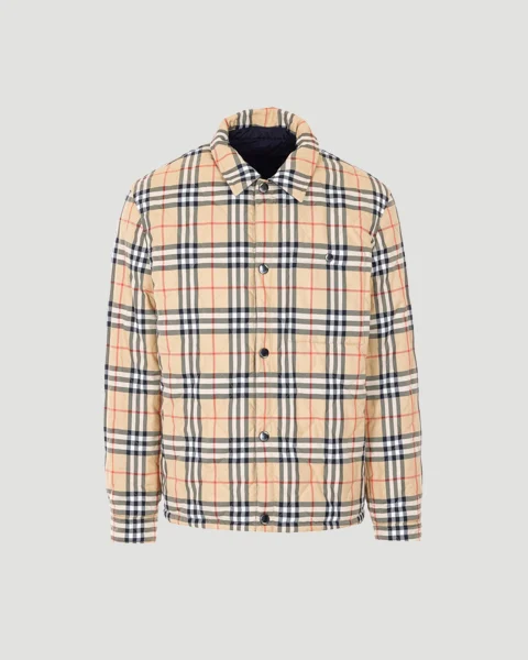 Reversible Quilted Nylon Overshirt — снимка 2