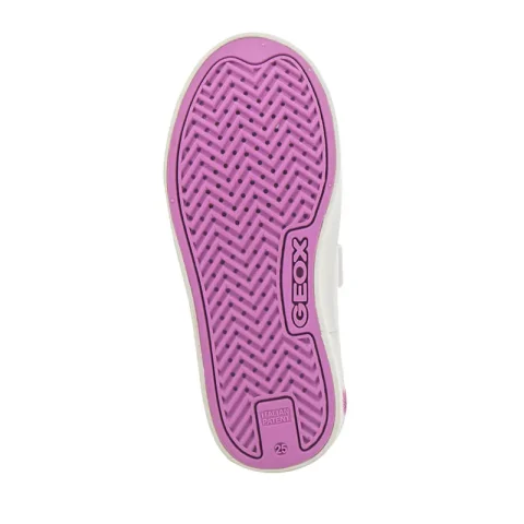 Сникърс Момичета GEOX – J3504D C1058 JR CIAK GIRL LT IVORY — снимка 4