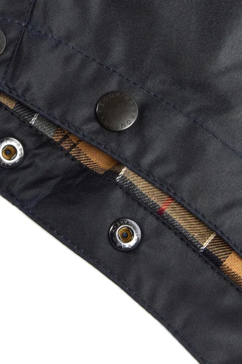 Hood Waxed Cotton Hood MHO0004 ny91 navy — снимка 2