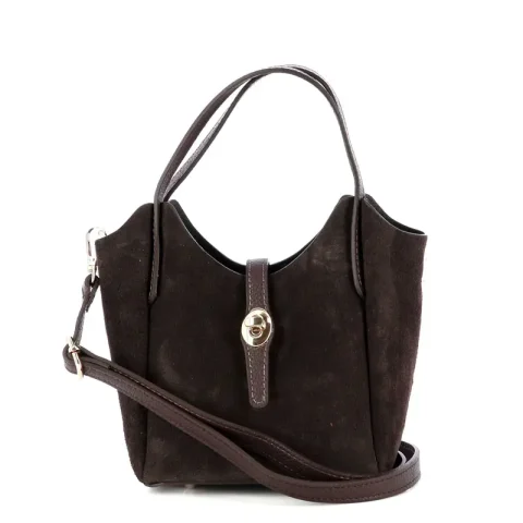 Класически Чанти JUICE – 112750.412 DK BROWN — снимка 4